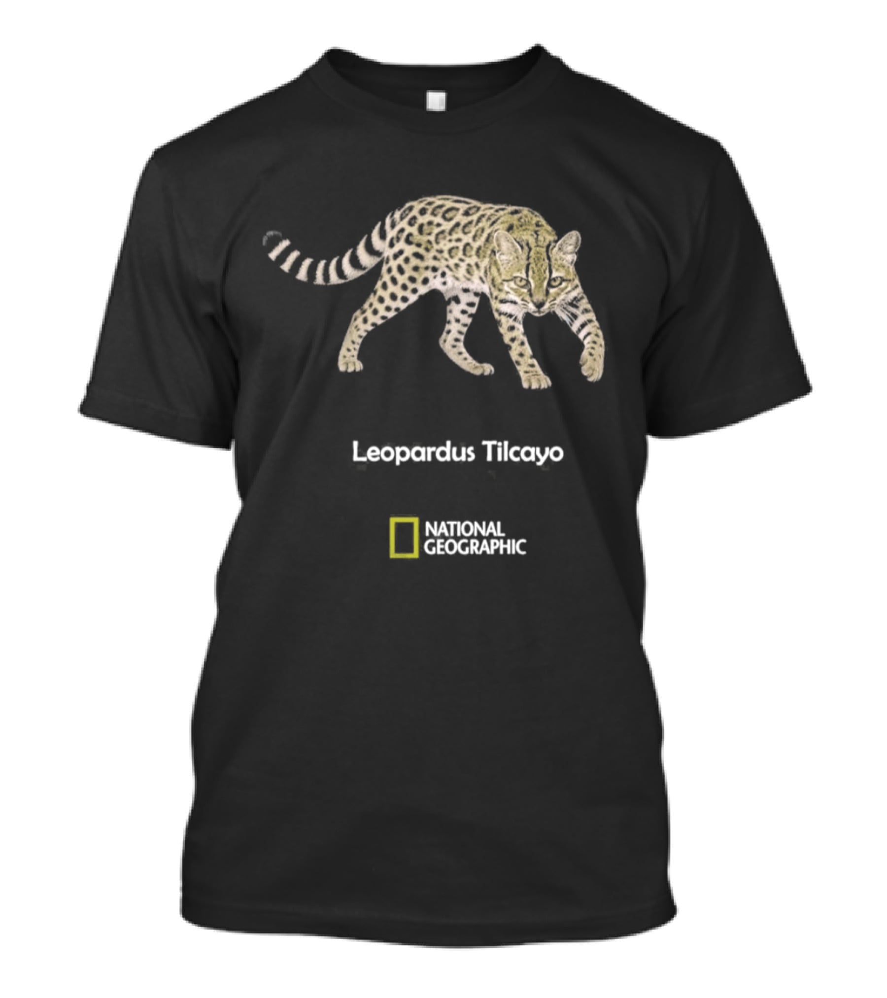 Leopardus Tilcayo National Geographic Wildlife September 2026 Discovery T-Shirt