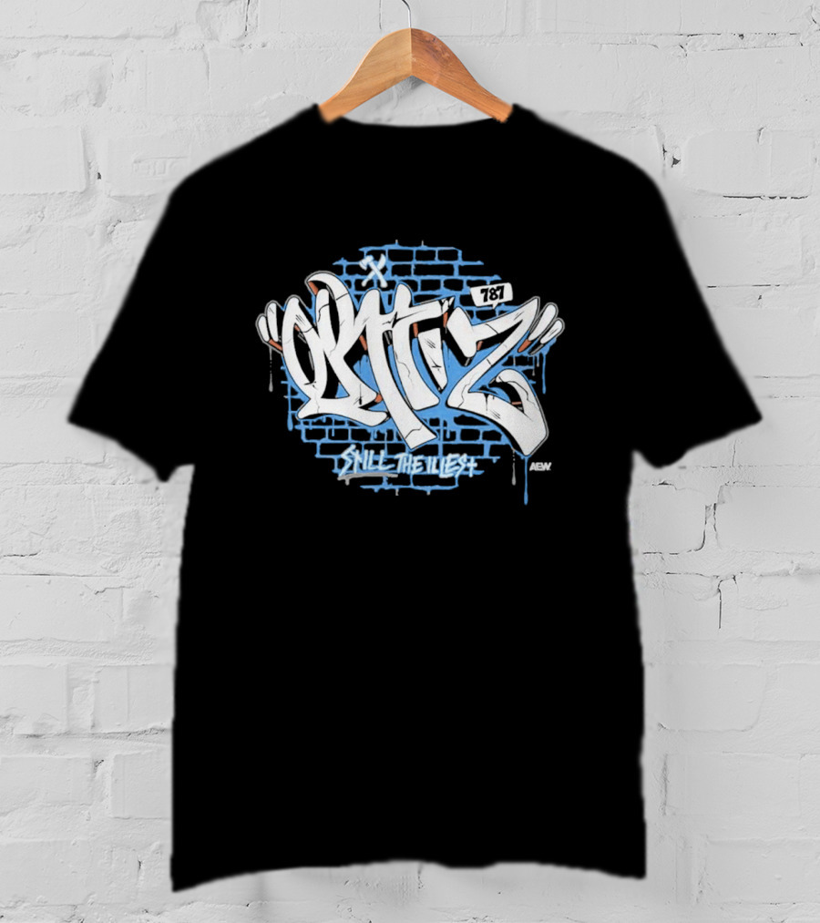 Ortiz Still The Illest Graffiti Style 787 Wall T-Shirt
