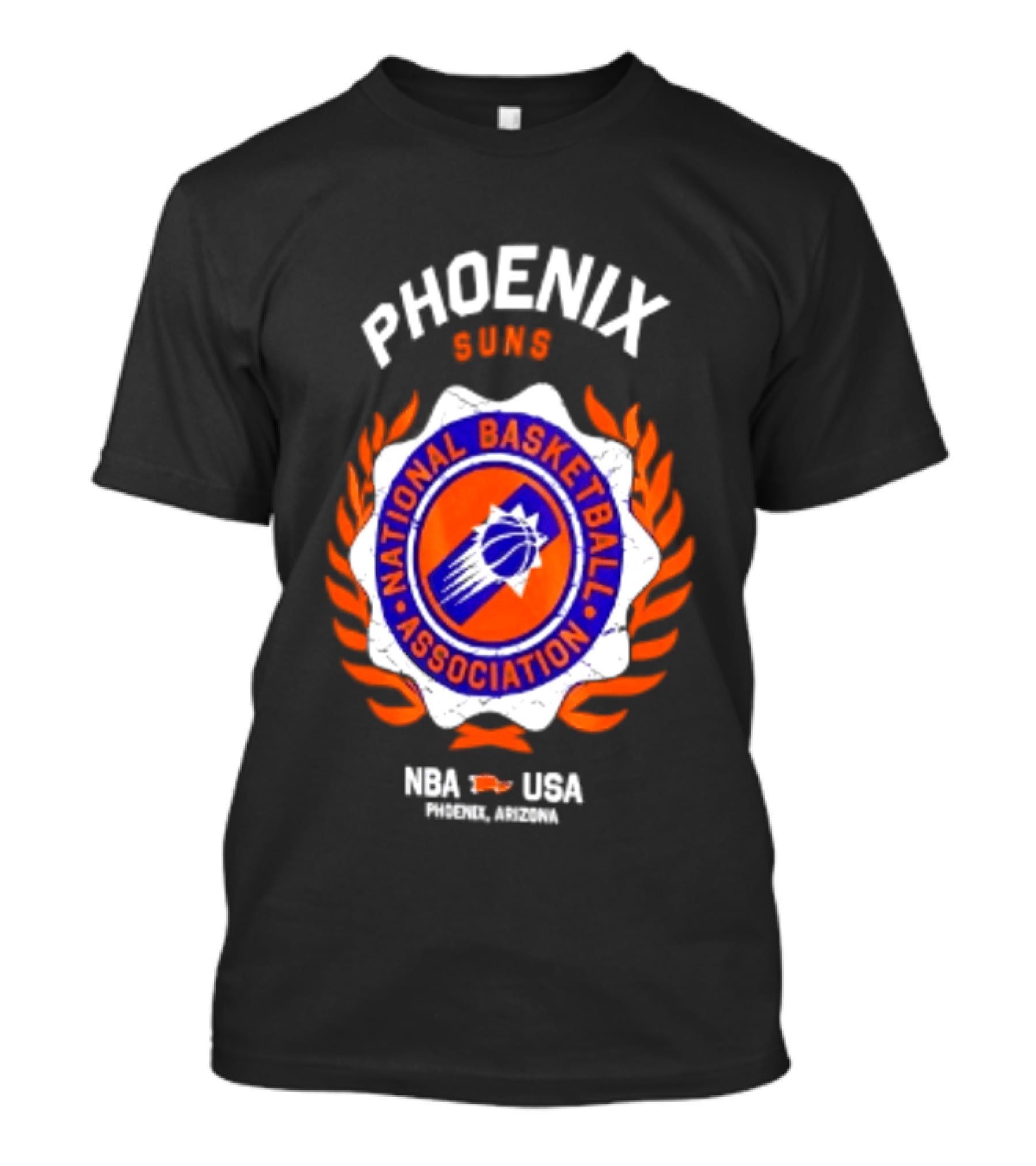 Phoenix Suns NBA National Basketball Association USA Laurel Crest 2026 T-Shirt