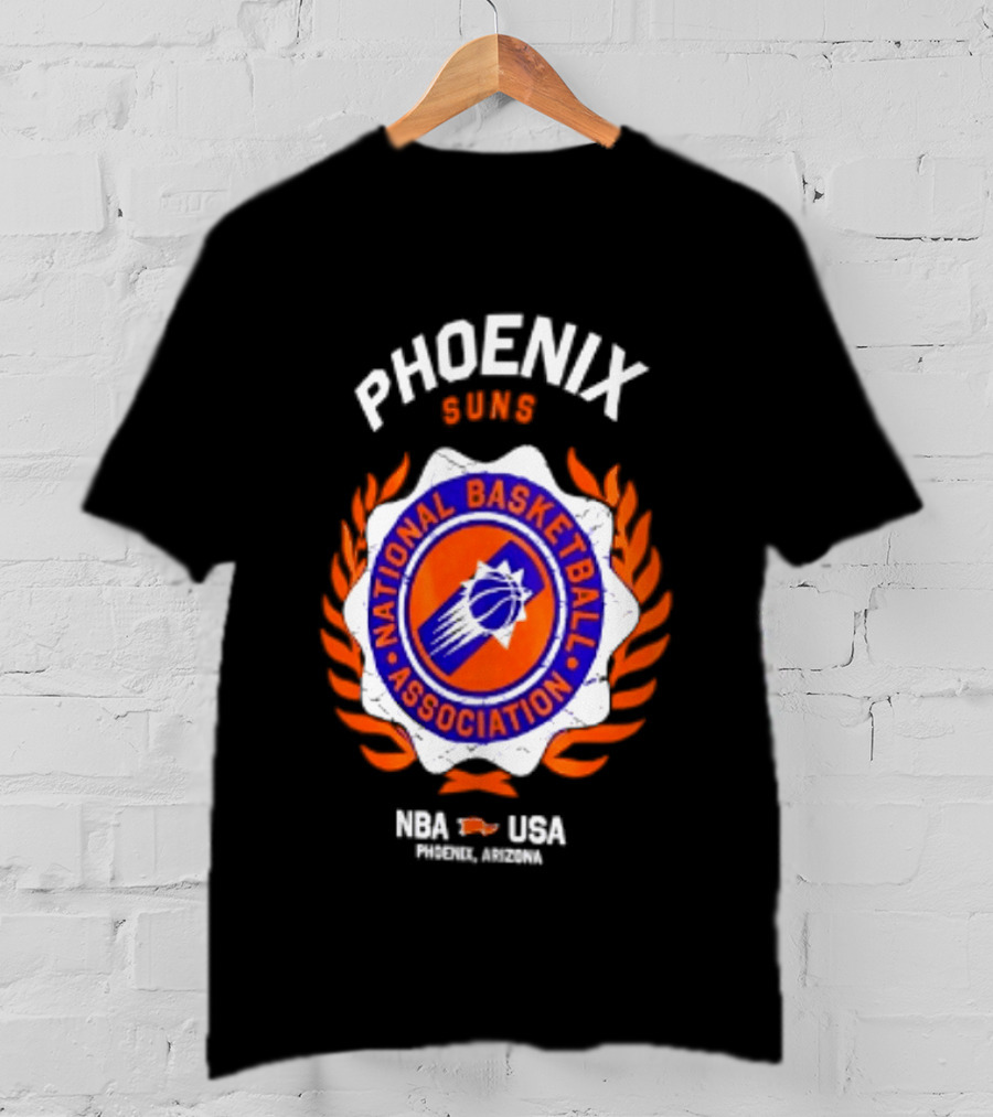 Phoenix Suns NBA National Basketball Association USA Laurel Crest 2026 T-Shirt