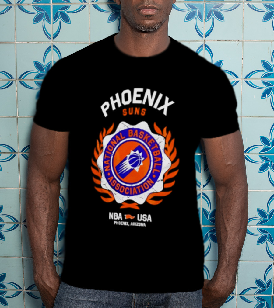 Phoenix Suns NBA National Basketball Association USA Laurel Crest 2026 T-Shirt