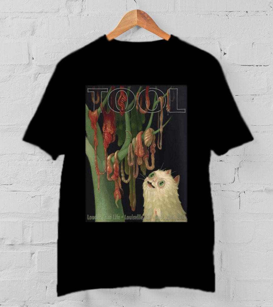 TOOL Louder Than Life Louisville KY Sept 20 2026 Cat T-Shirt