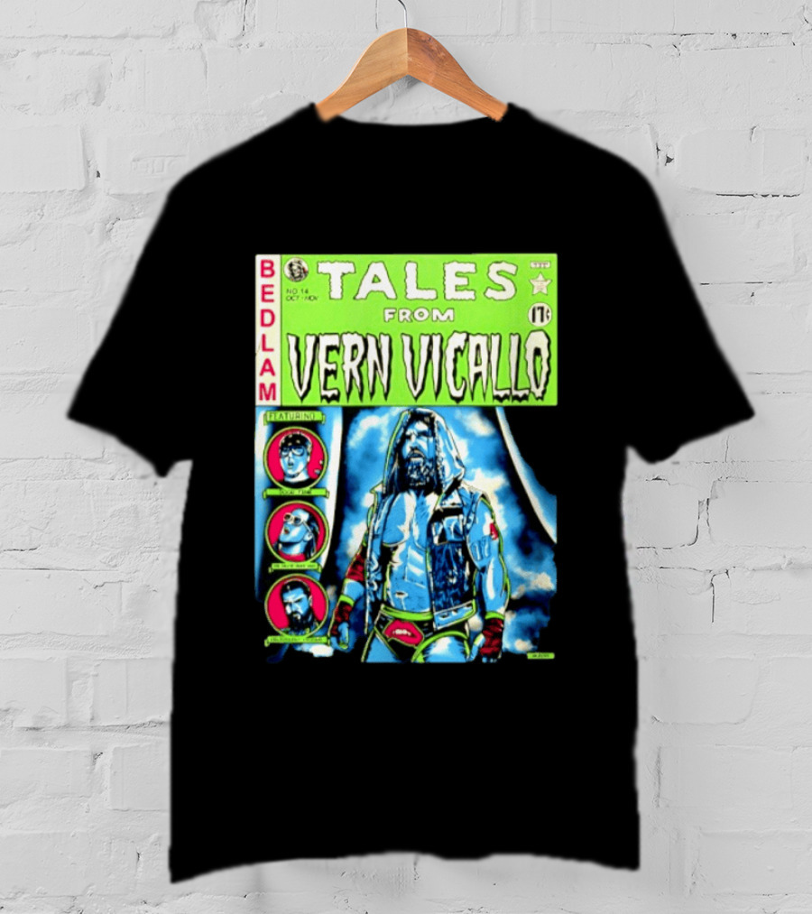 Tales From Vern Vicallo Featuring Bedlam Comic No 14 T-Shirt