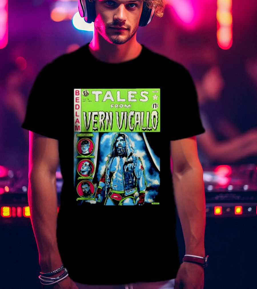 Tales From Vern Vicallo Featuring Bedlam Comic No 14 T-Shirt
