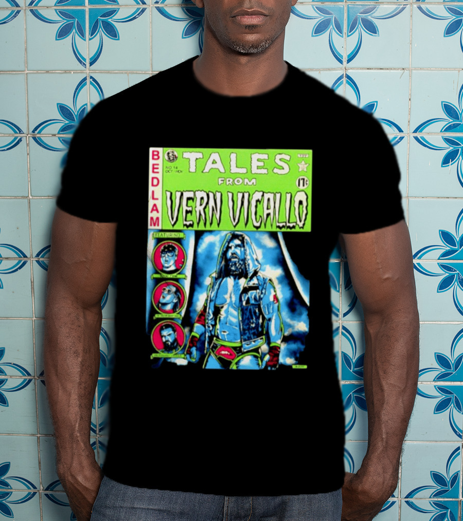 Tales From Vern Vicallo Featuring Bedlam Comic No 14 T-Shirt
