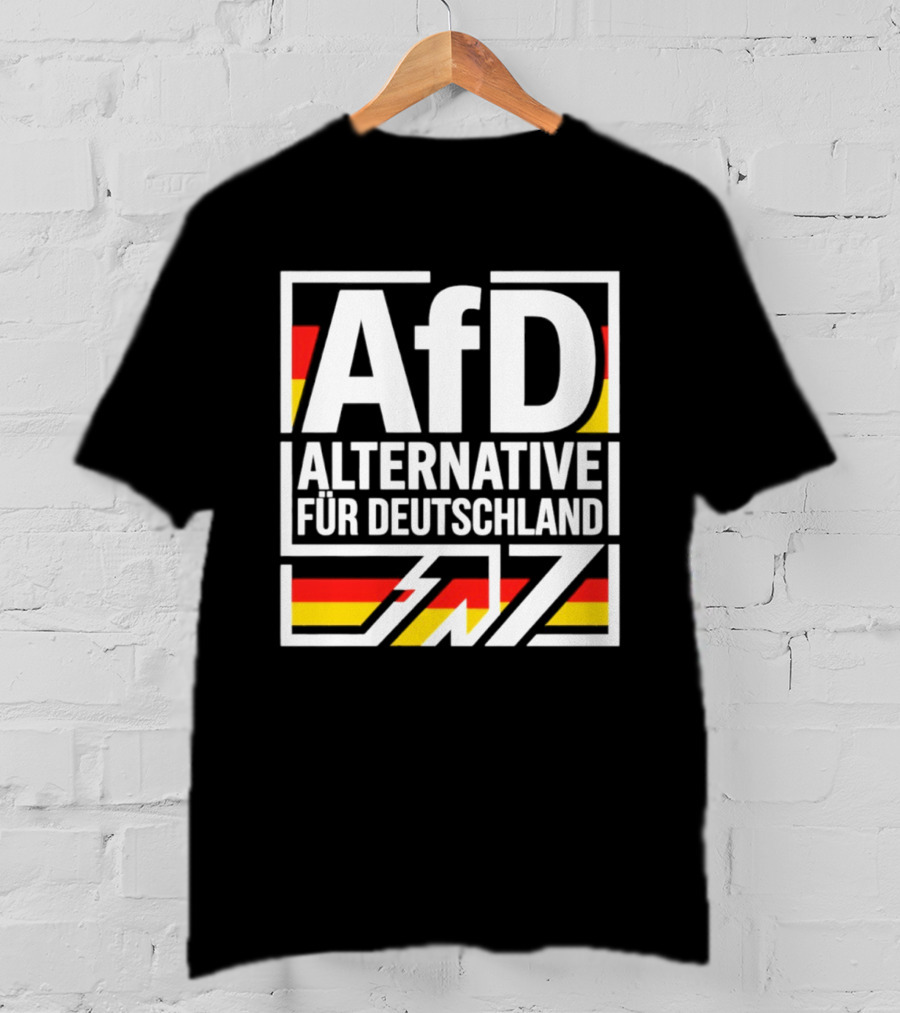 AfD Alternative Für Deutschland 2026 Political Germany Flag T-Shirt