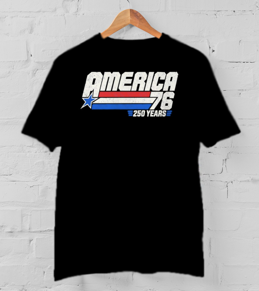 America 76 250 Years Star And Stripes Celebration T-Shirt