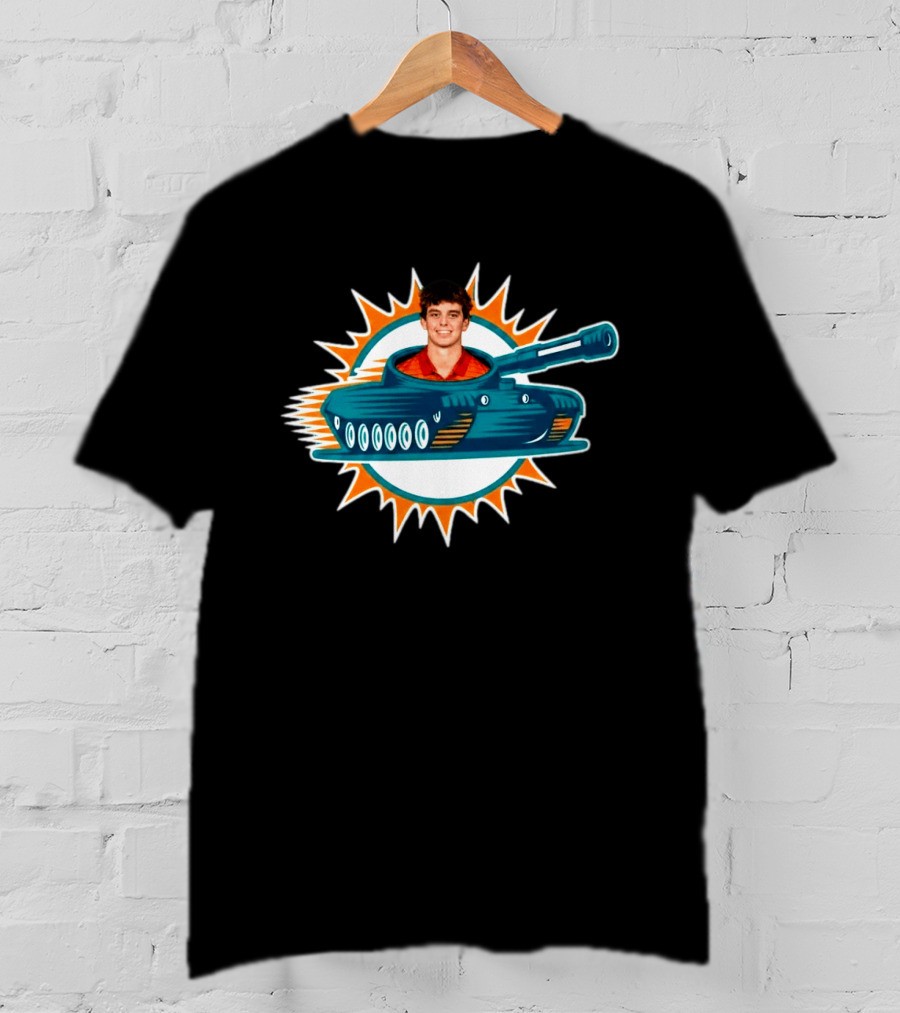 Arch Manning Miami Dolphins Tank Tua NFL T-Shirt