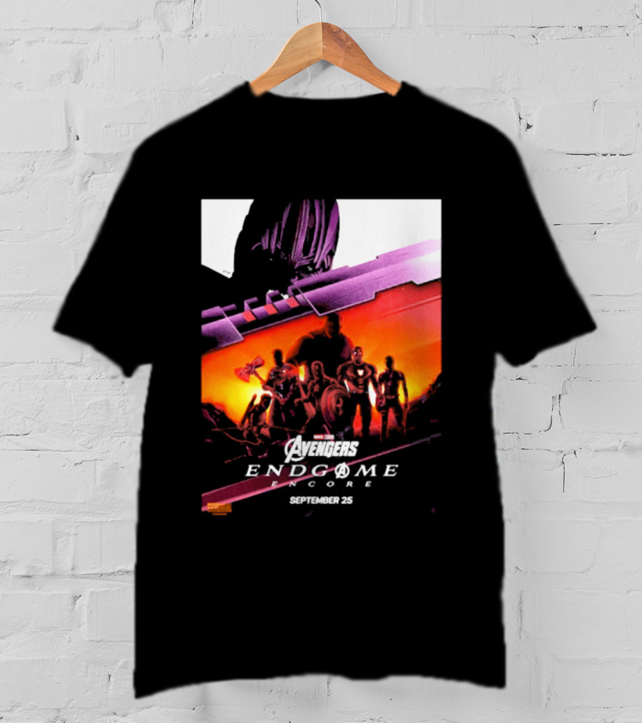 Avengers Endgame Encore Marvel Studios September 26 T-Shirt