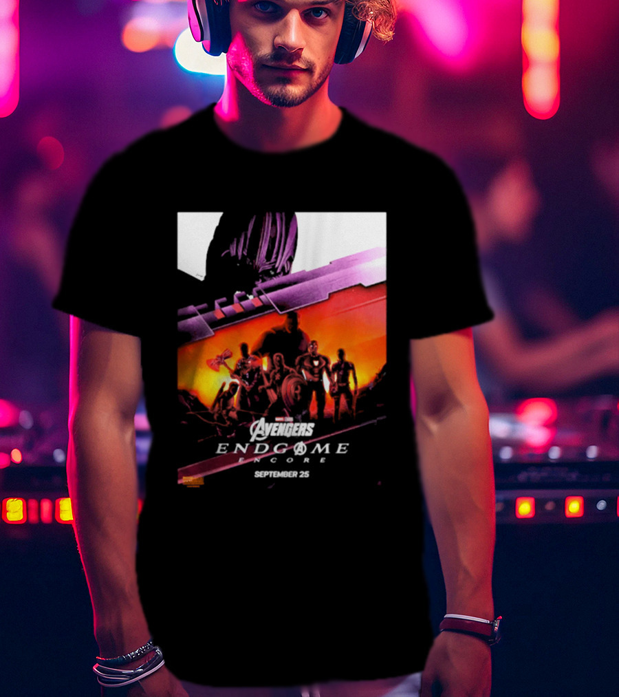 Avengers Endgame Encore Marvel Studios September 26 T-Shirt