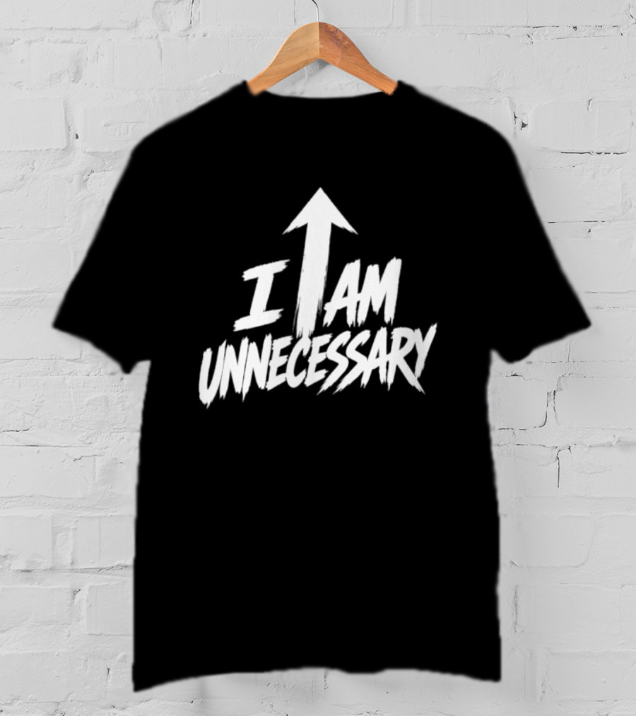 Ethan Iglesias I Am Unnecessary Arrow T-Shirt