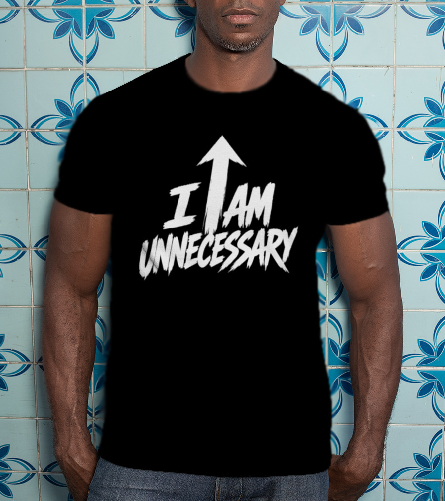 Ethan Iglesias I Am Unnecessary Arrow T-Shirt