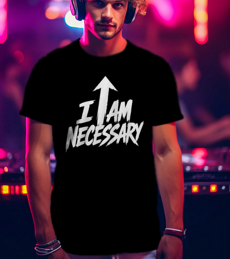 Ethan Iglesias Nece I Am Necessary Arrow T-Shirt