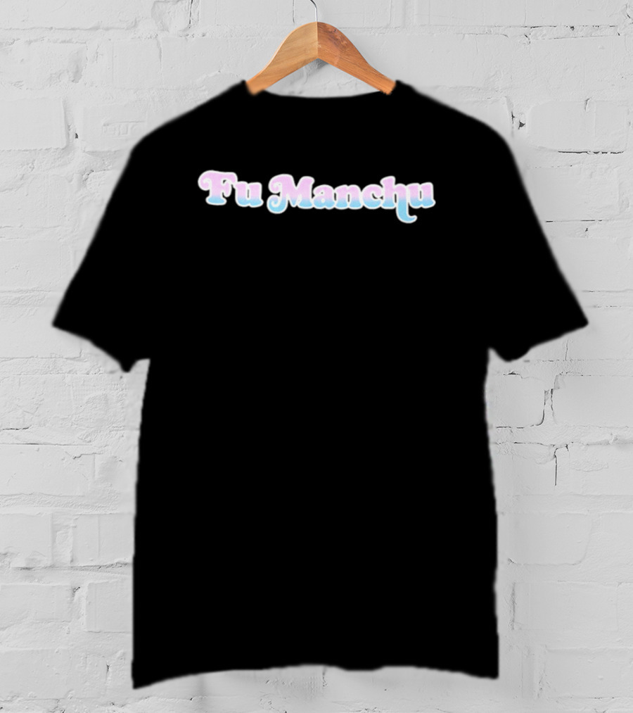Fu Manchu The Action Is Go Sexy Girl Two Sided T-Shirt