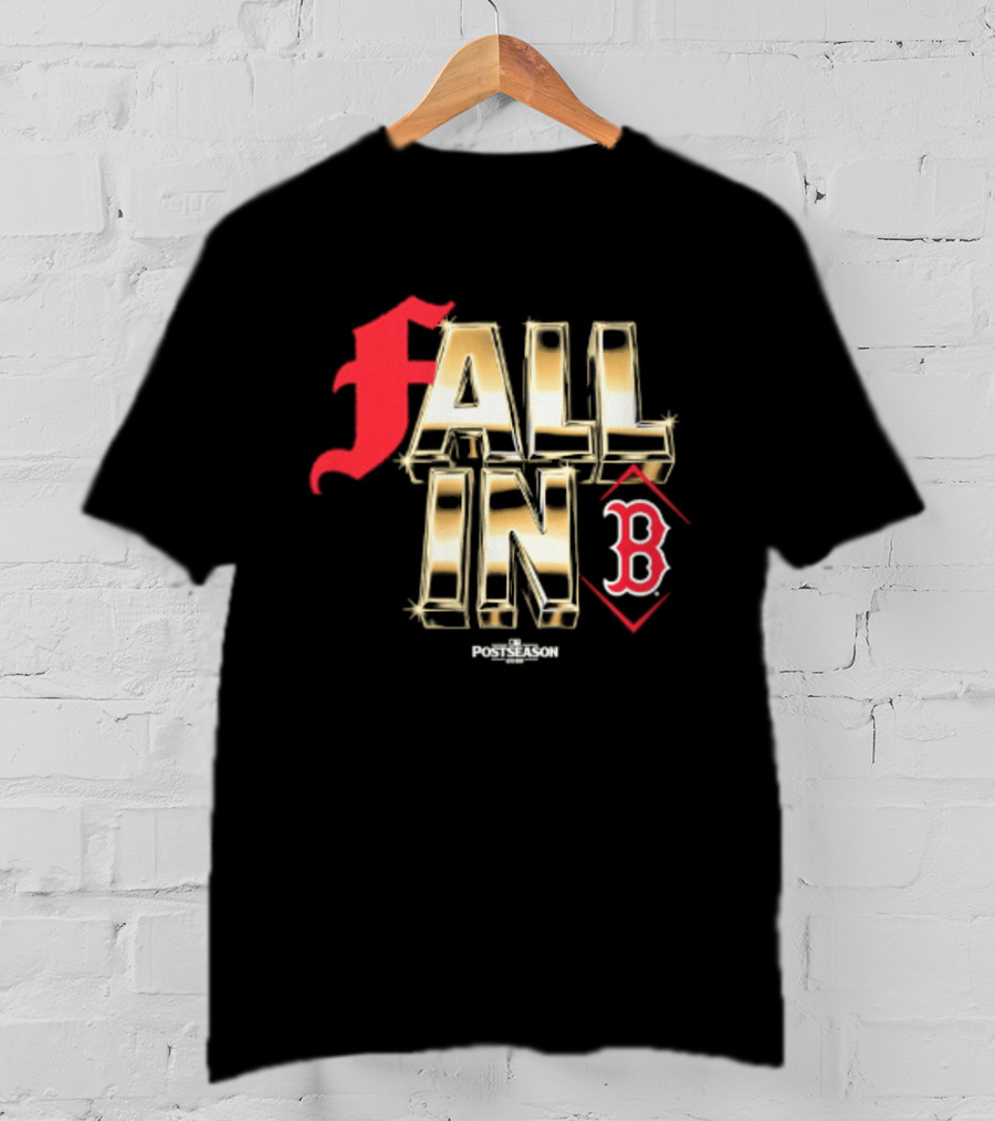 Boston Red Sox Fall In 2026 MLB Postseason Legend T-Shirt