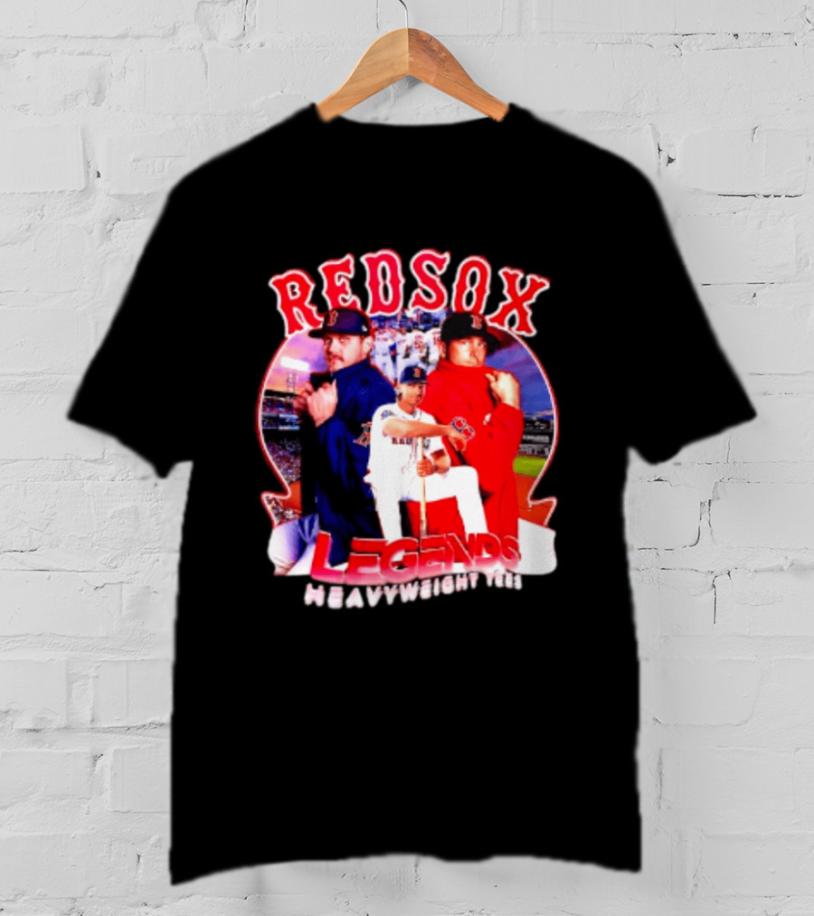Boston Red Sox Legends Heavyweight Hits Abreu And Duran T-Shirt