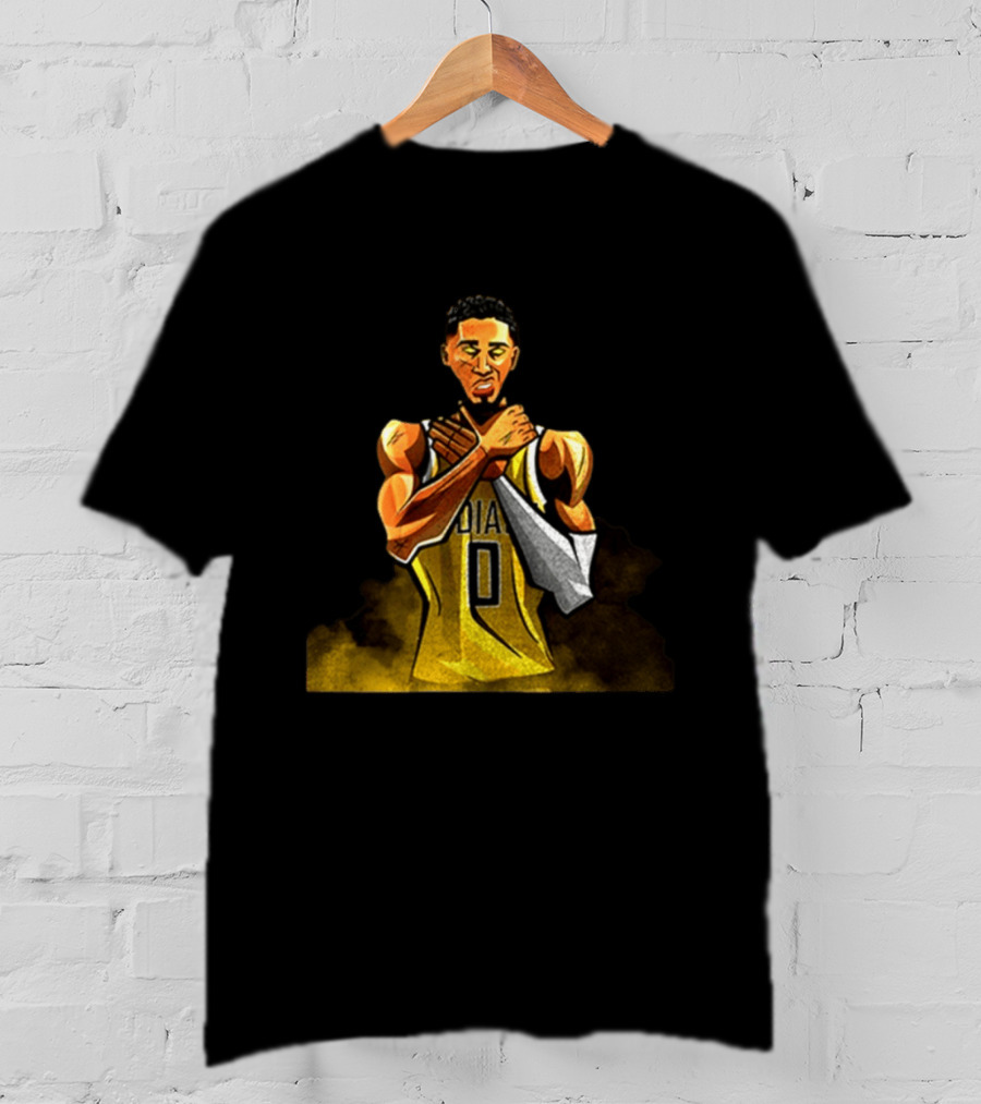 Choke 2.0 Indiana Pacers Reggie Miller Tyrese Haliburton T-Shirt