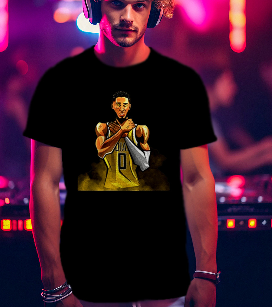 Choke 2.0 Indiana Pacers Reggie Miller Tyrese Haliburton T-Shirt