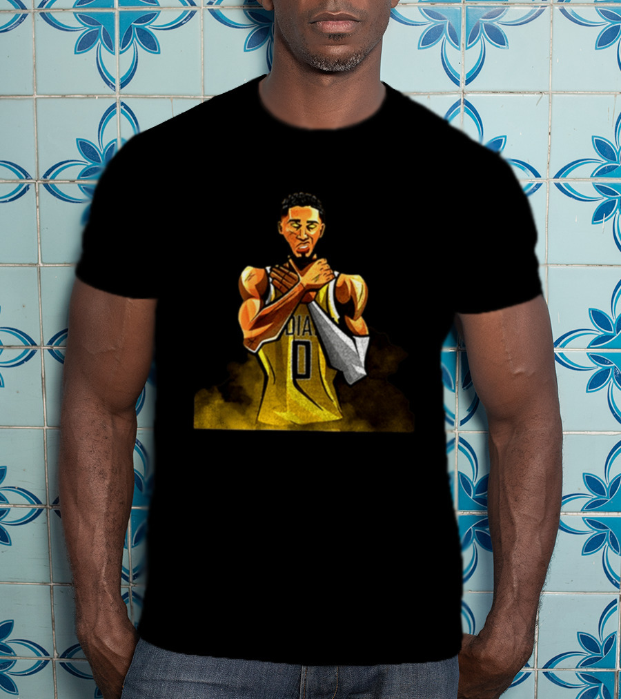 Choke 2.0 Indiana Pacers Reggie Miller Tyrese Haliburton T-Shirt