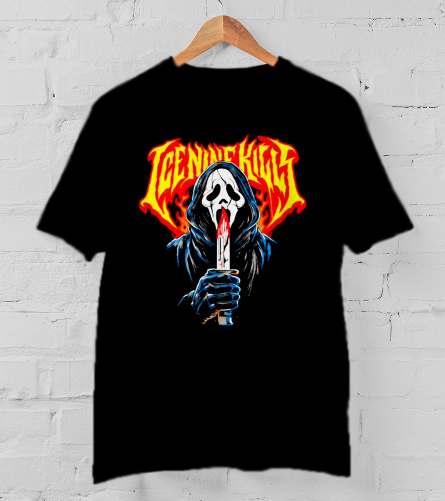 Louder Than Life 2026 Louisville Kentucky Ice Nine Kills Bloody Ghost Mask Knife T-Shirt