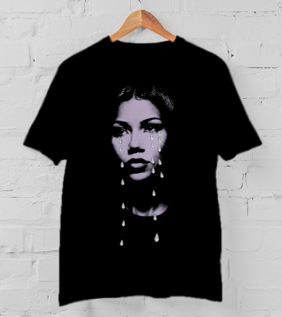 Jhene Aiko Westside Whimsy Heart Break Tears And Faces T-Shirt