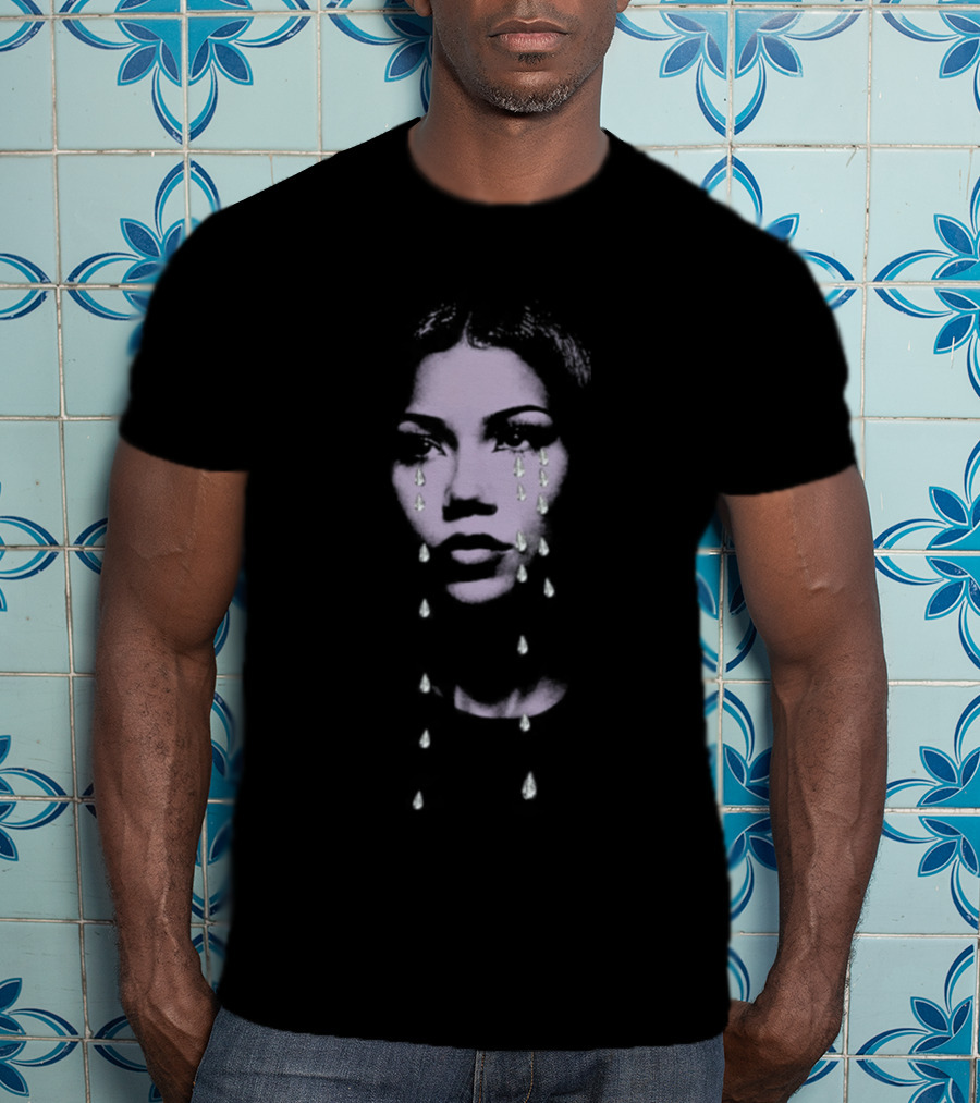 Jhene Aiko Westside Whimsy Heart Break Tears And Faces T-Shirt