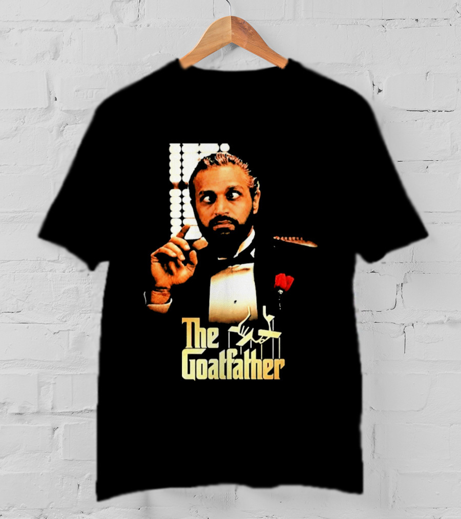 Kash Patel The Goatfather Classic Movie Godfather T-Shirt