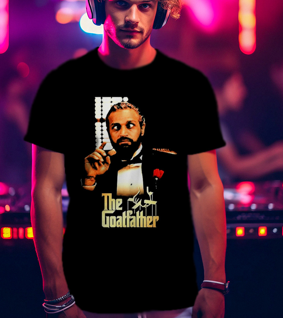 Kash Patel The Goatfather Classic Movie Godfather T-Shirt