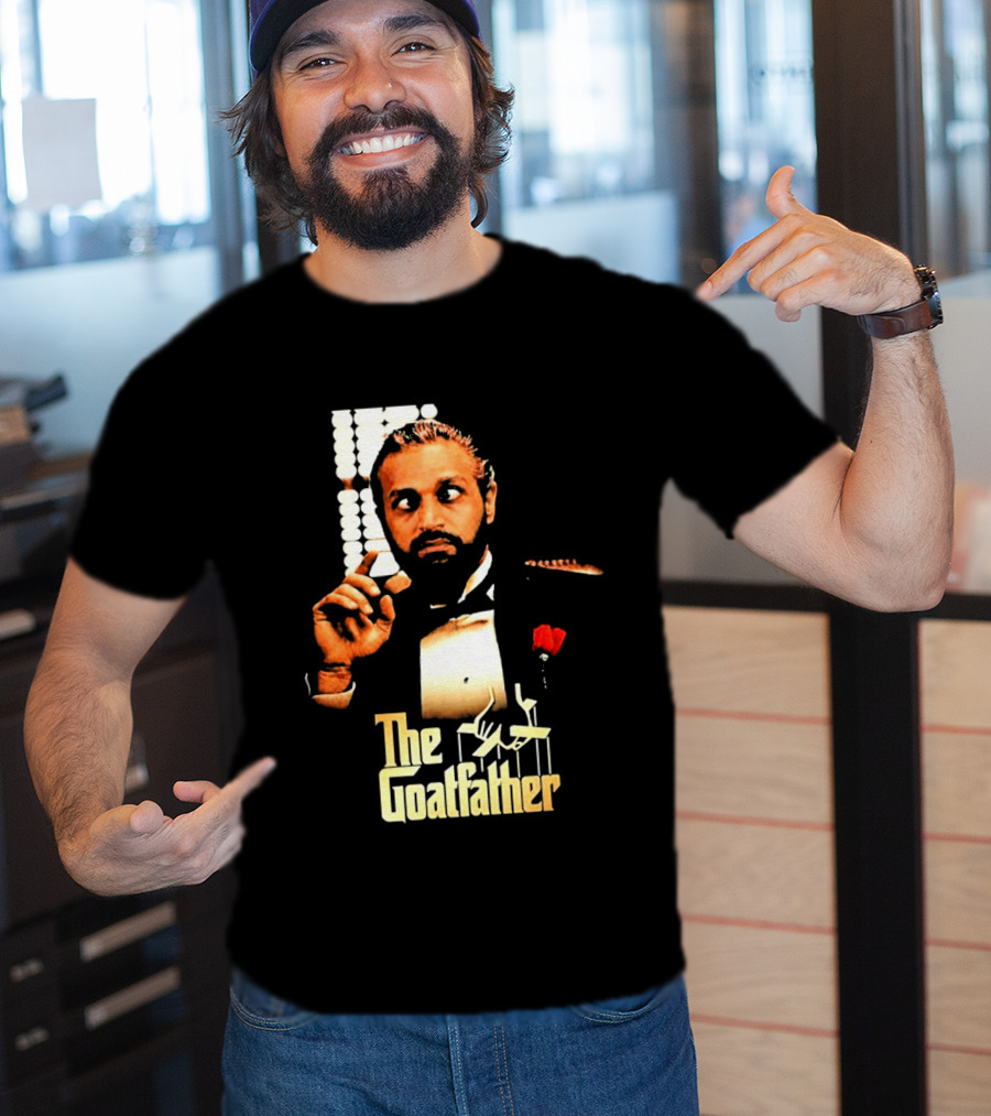 Kash Patel The Goatfather Classic Movie Godfather T-Shirt
