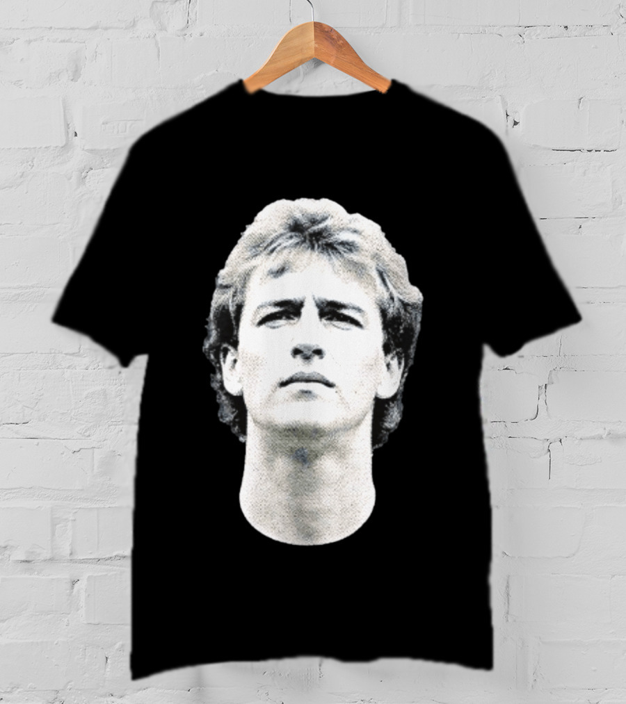 Larry Bird Big Head Boston Celtics Bird Series T-Shirt