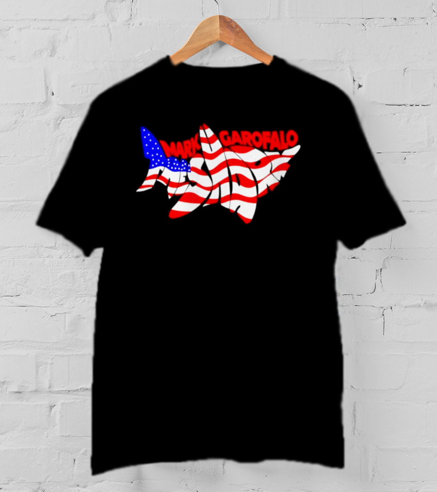 The American Muscle Shark USA Mark Garofalo Mark The Shark T-Shirt