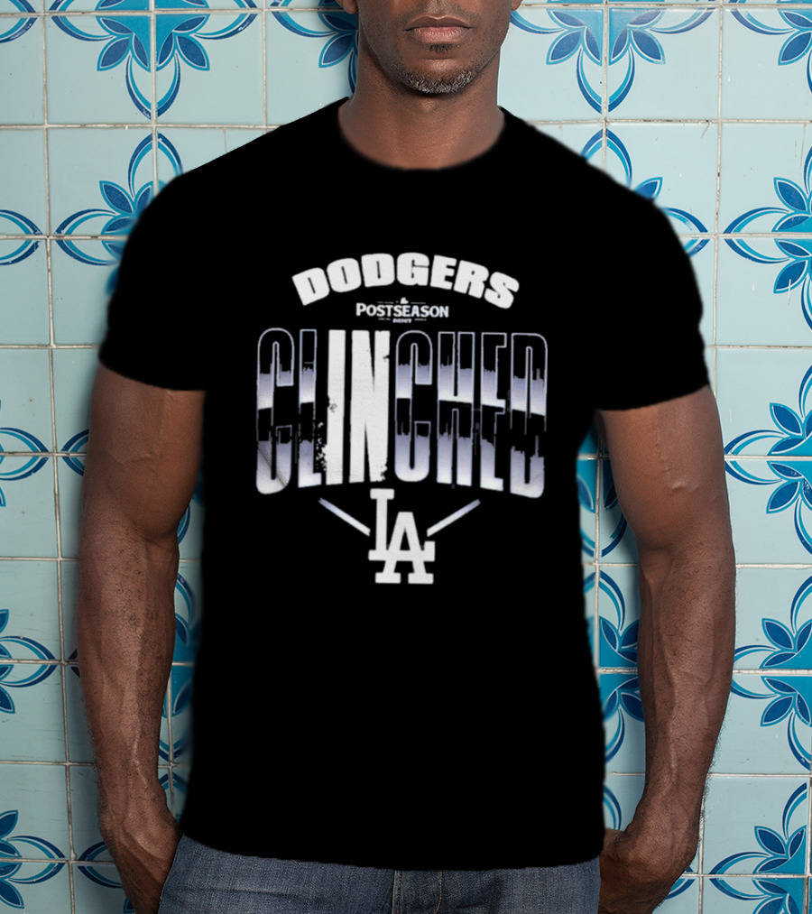 Los Angeles Dodgers Postseason Clinched LA 2026 T-Shirt