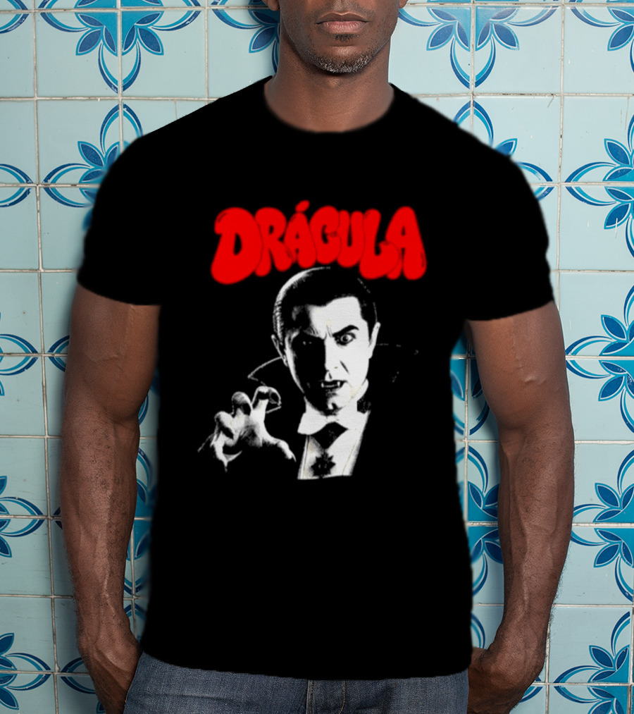 Tropical Death Dracula Bela Lugosi Vampire Horror T-Shirt