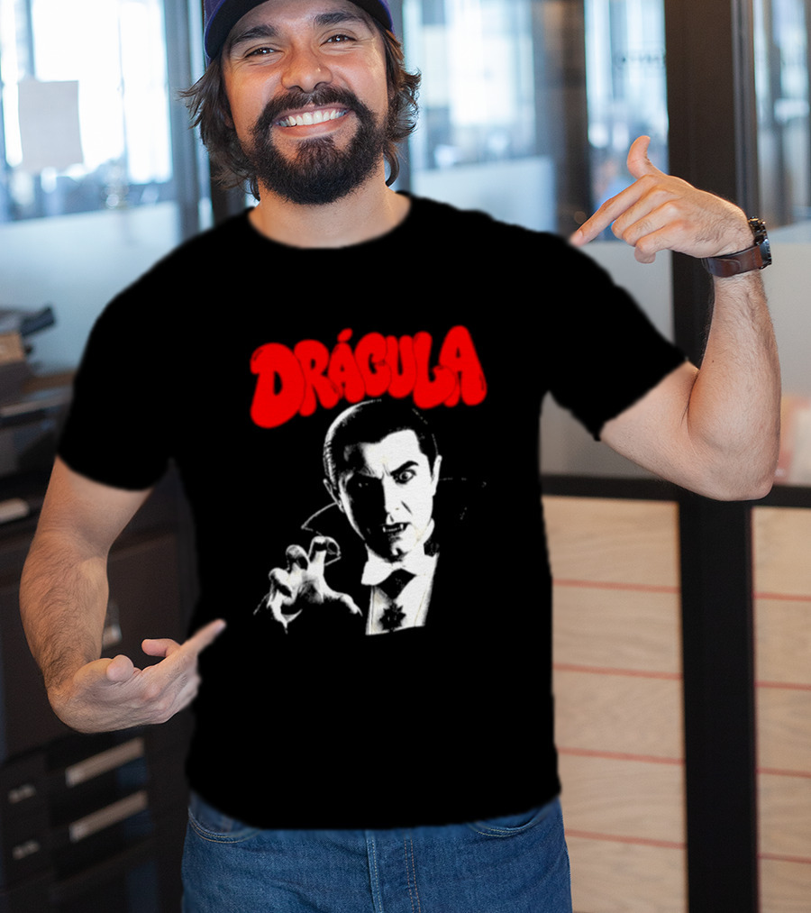 Tropical Death Dracula Bela Lugosi Vampire Horror T-Shirt
