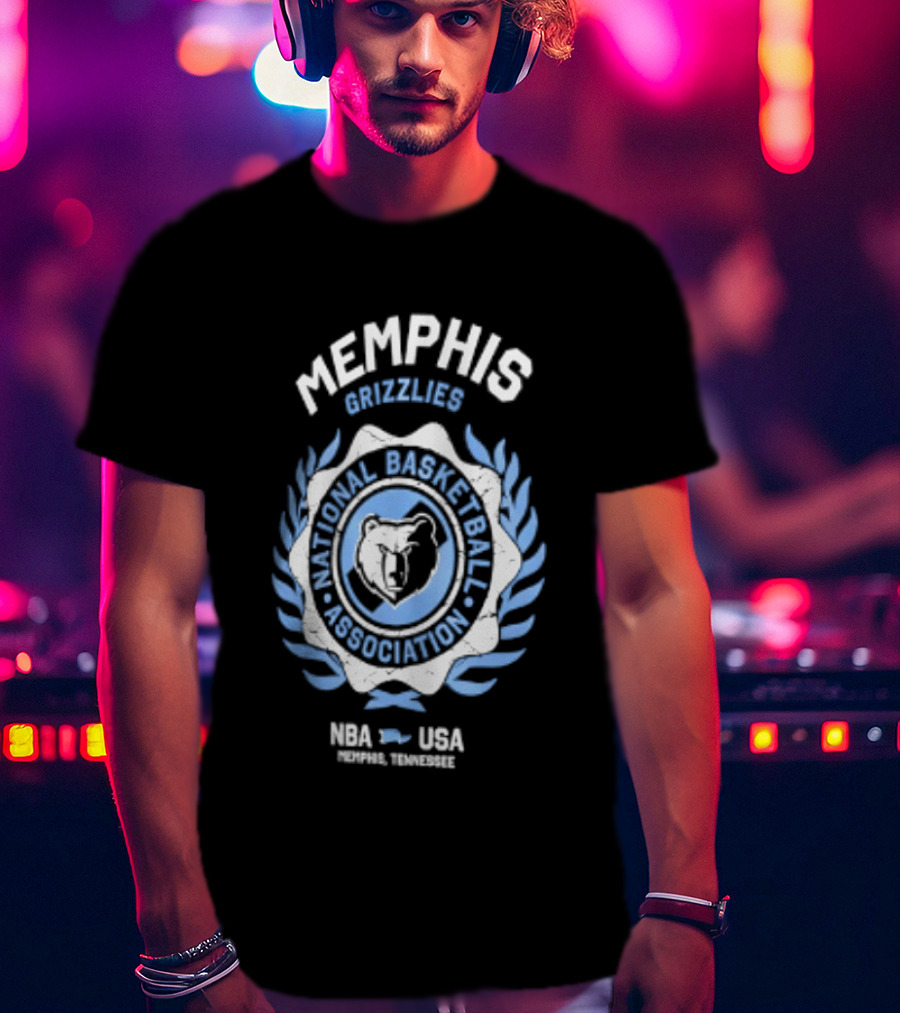 Memphis Grizzlies National Basketball Association NBA USA 2026 Memphis Tennessee T-Shirt