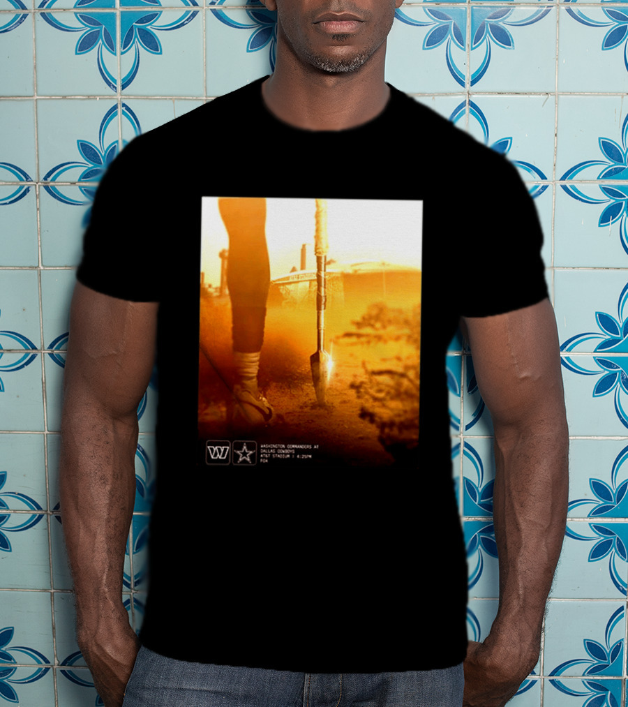 Washington Commanders At Dallas Cowboys AT&T Stadium September 21 2026 4:25 PM ET T-Shirt