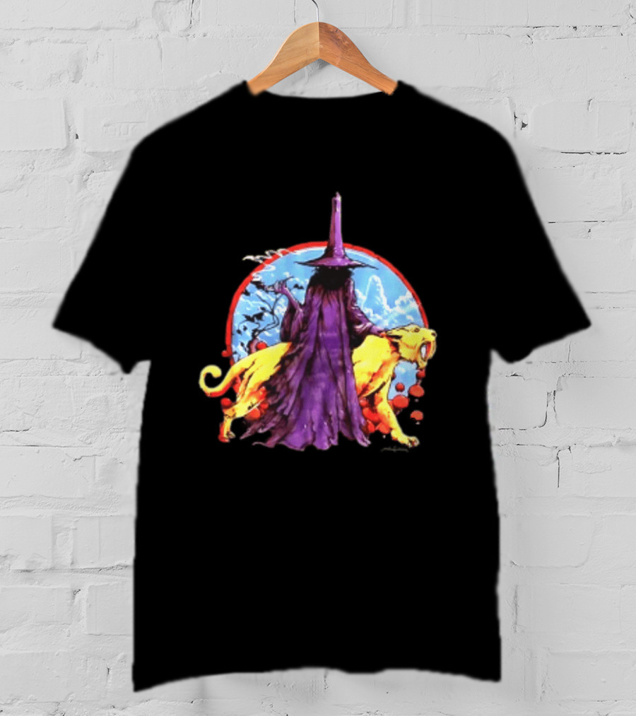 Wizard And Smilodon Super Teenage Death Star Group Intemperance Talent T-Shirt
