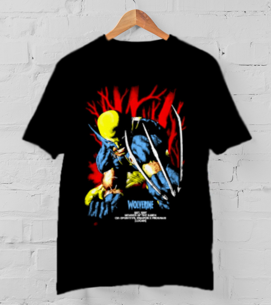 Wolverine Est 1997 Member Of X Men CIA Operative Weapon X Program Logan T-Shirt