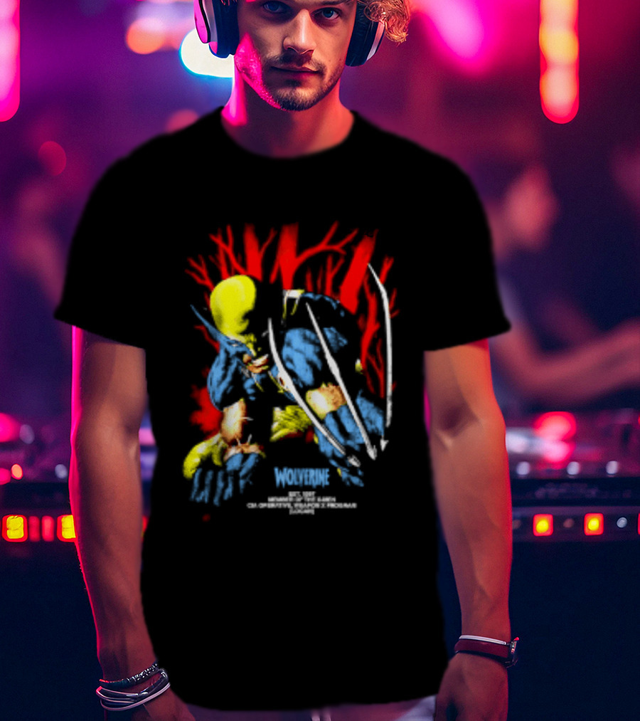 Wolverine Est 1997 Member Of X Men CIA Operative Weapon X Program Logan T-Shirt