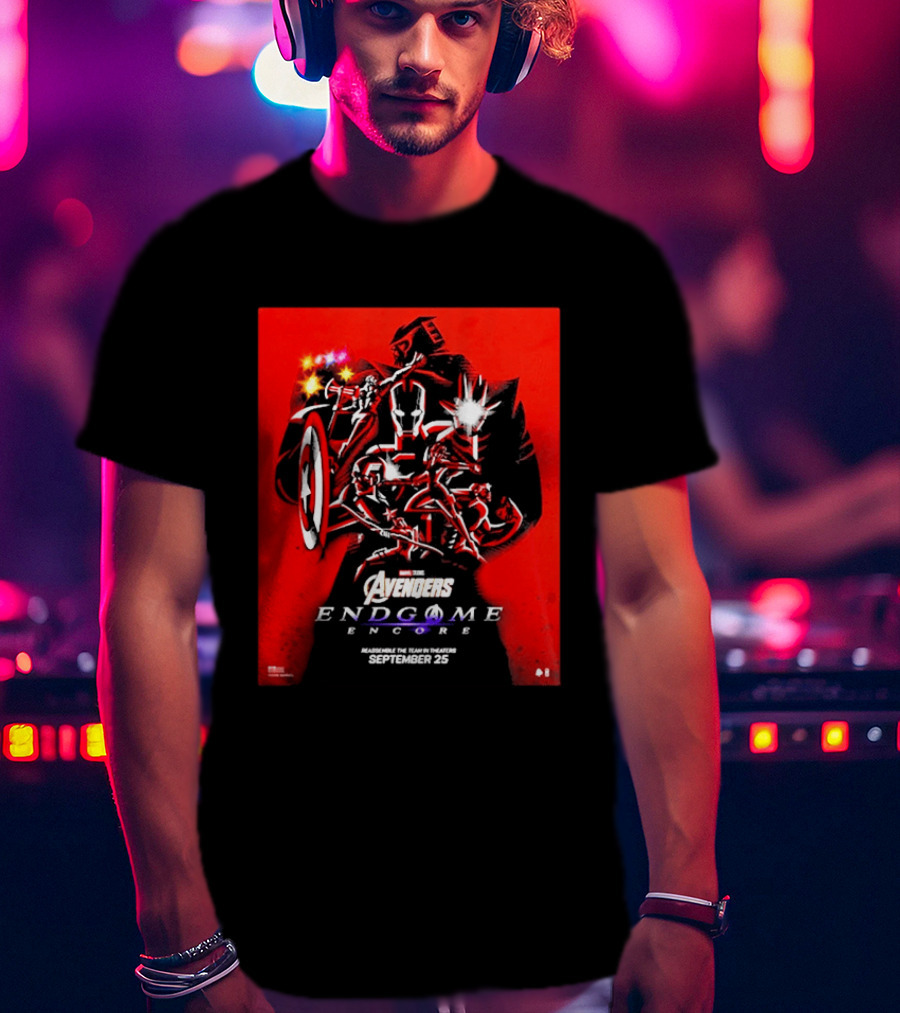 Avengers Endgame Encore 2026 Marvel Studios September 25 T-Shirt