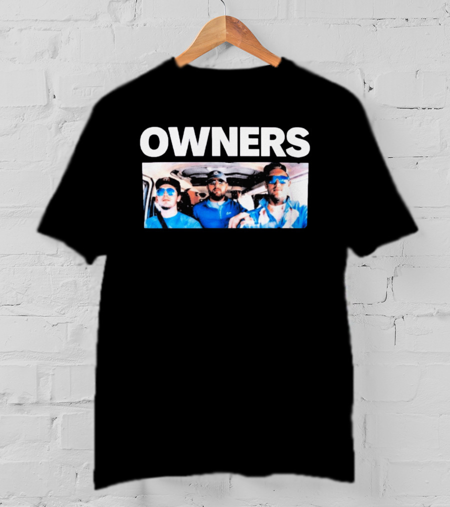 OWNERS Ride Together Sunglasses And Blue Outfits T-Shirt