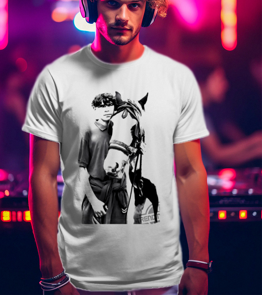 Aran Murphy Cillian Murphy Pony Kid Boy Horse T-Shirt