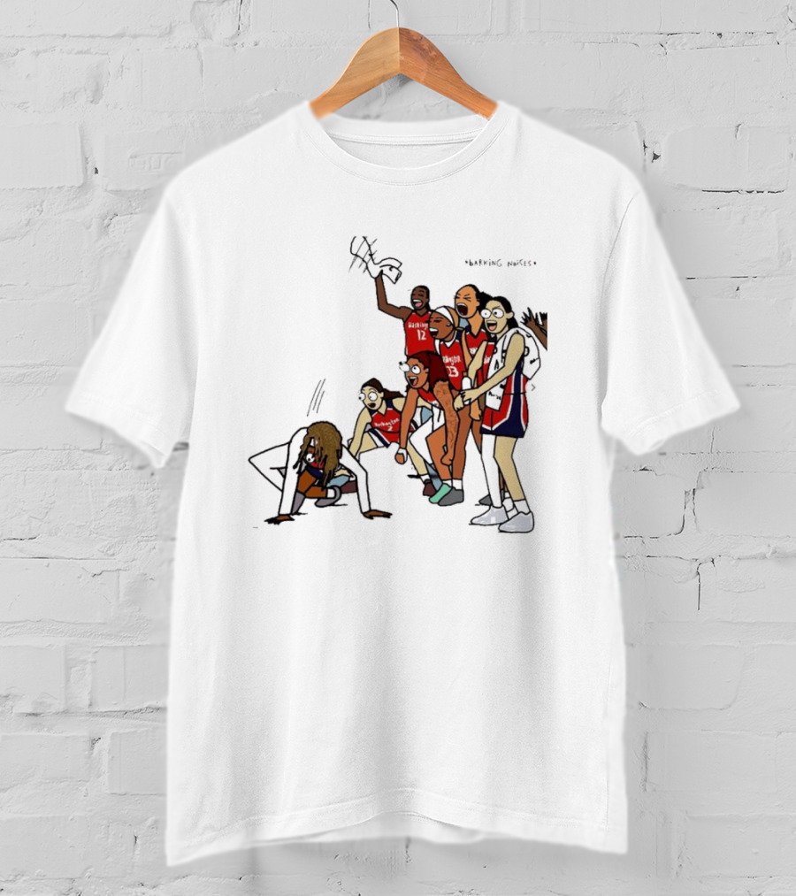 Basketball Team Washington Celebration Barking Noises T-Shirt