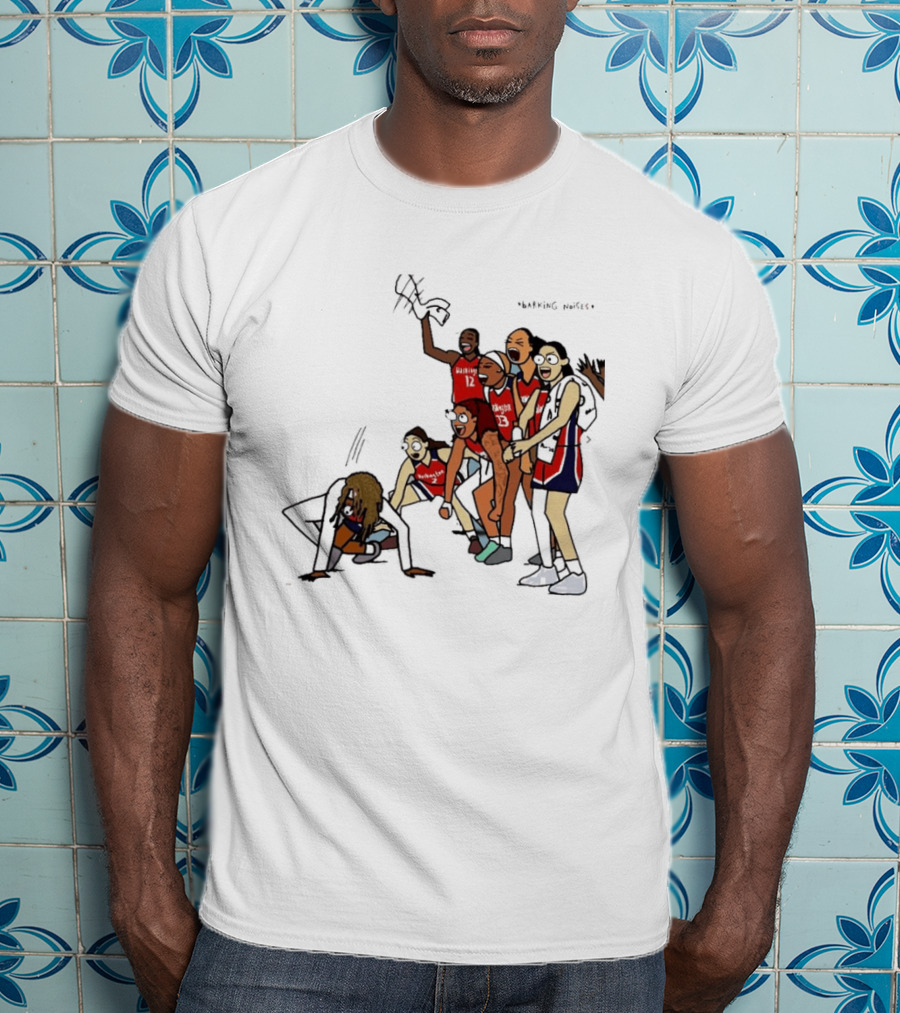 Basketball Team Washington Celebration Barking Noises T-Shirt