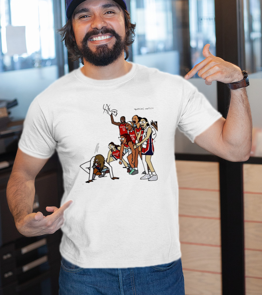 Basketball Team Washington Celebration Barking Noises T-Shirt