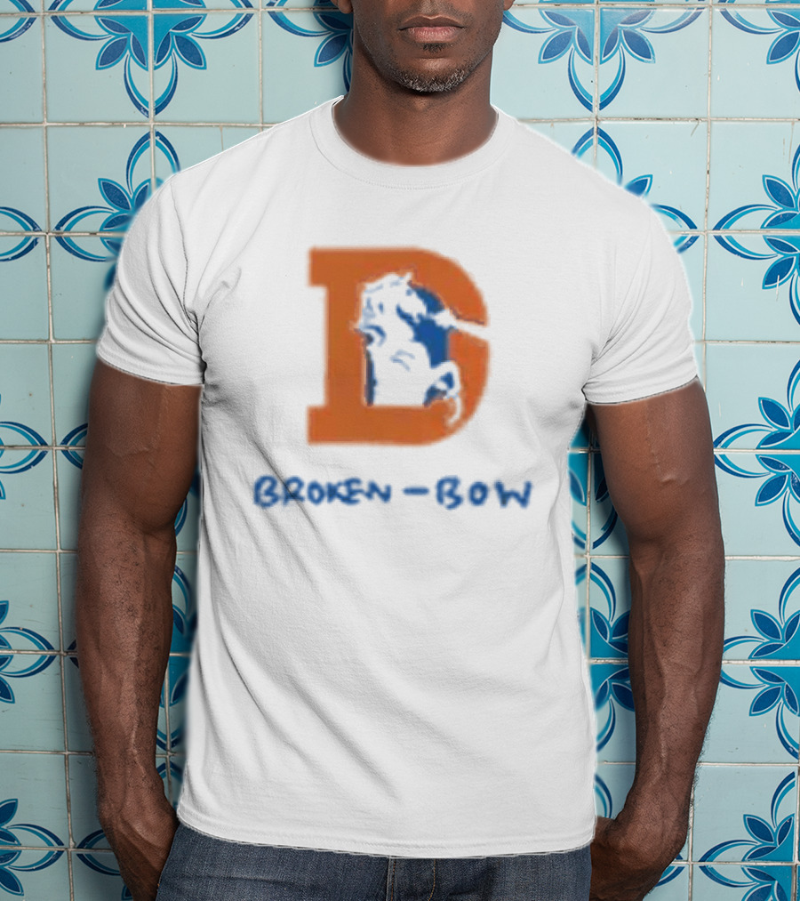 Broken Bow Broncos Thunderstruck Denver Collaboration T-Shirt