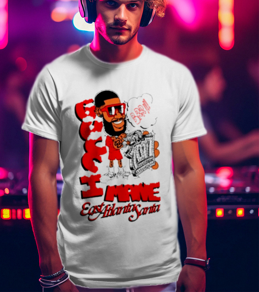 Gucci Mane Brr East Atlanta Santa Christmas T-Shirt