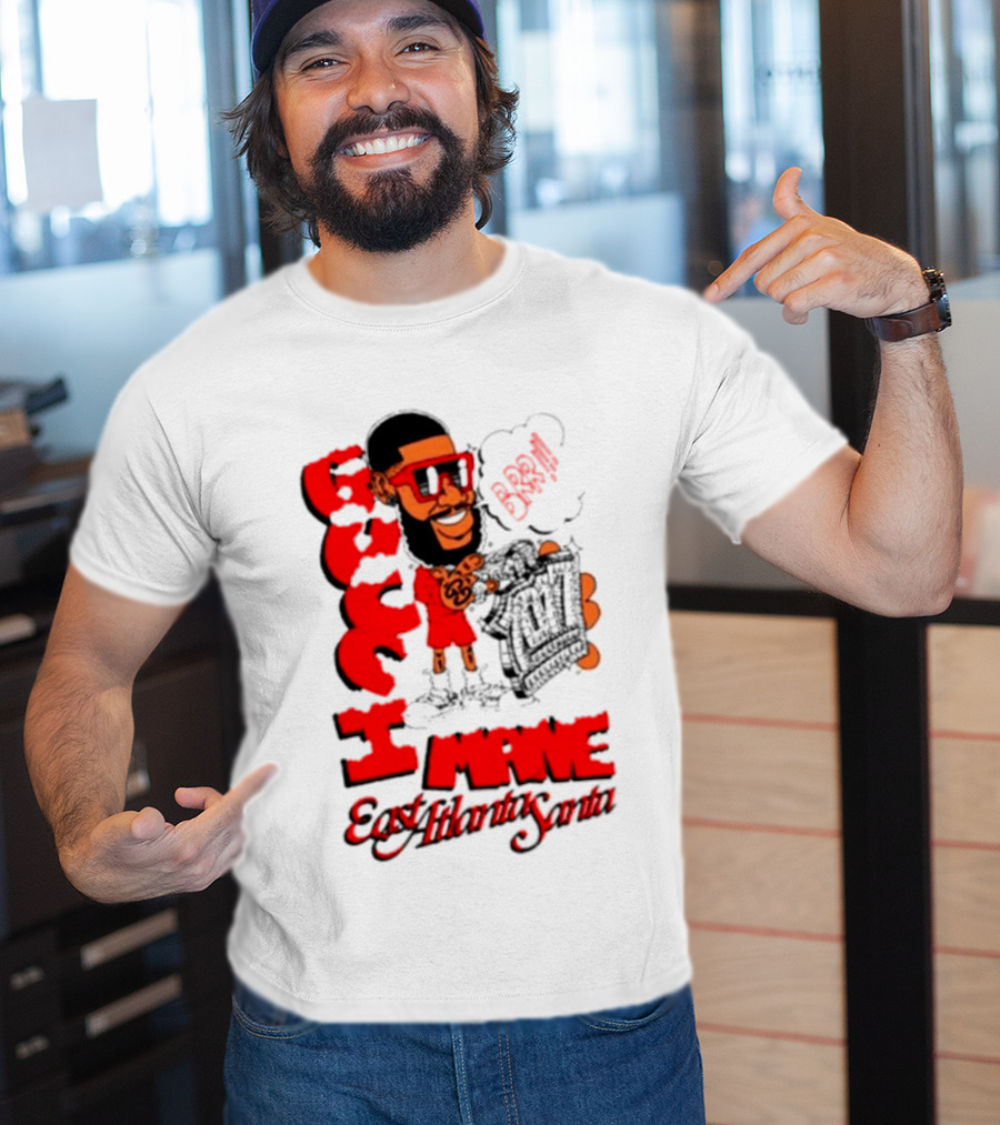 Gucci Mane Brr East Atlanta Santa Christmas T-Shirt