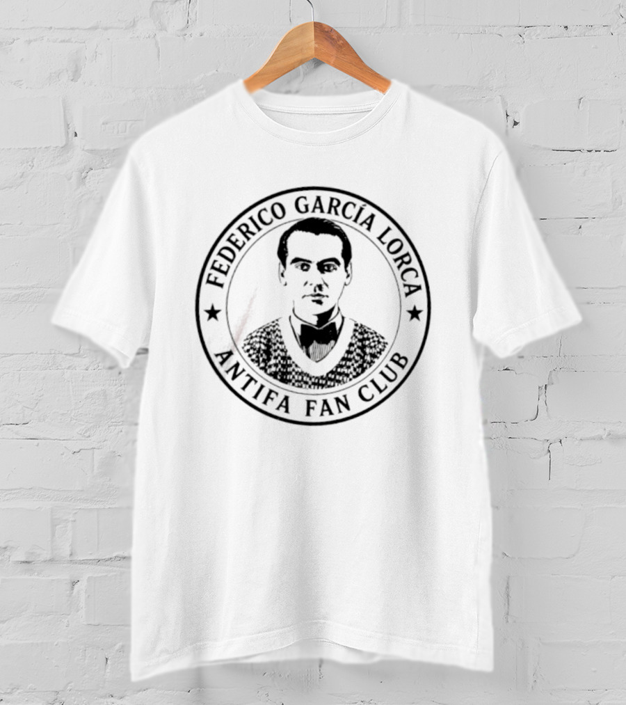 Federico Garcia Lorca Antifa Fan Club T-Shirt