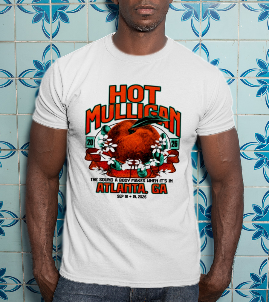 Hot Mulligan The Sound A Body Makes Atlanta GA 2026 T-Shirt